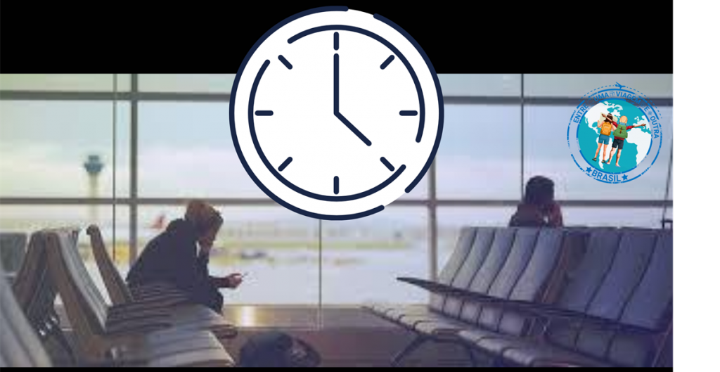 Os direitos do passageiro estão de acordo com o tempo de atraso do voo.