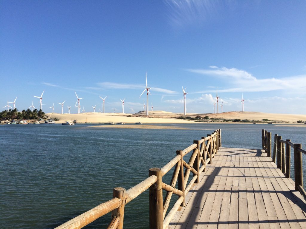 Praia de Mundaú, litoral Oeste do Ceará