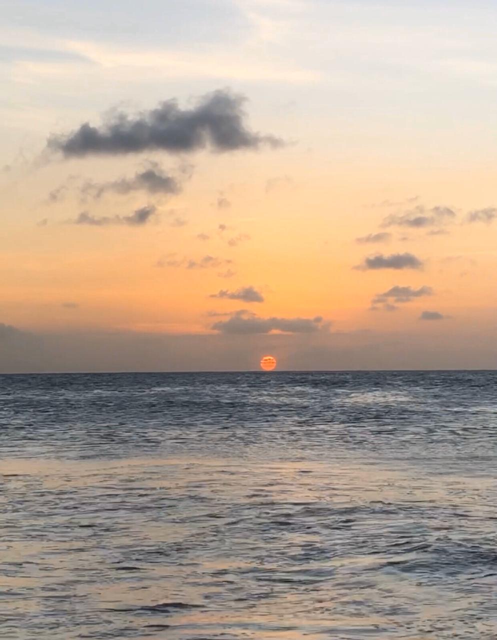 por do sol em Jeri