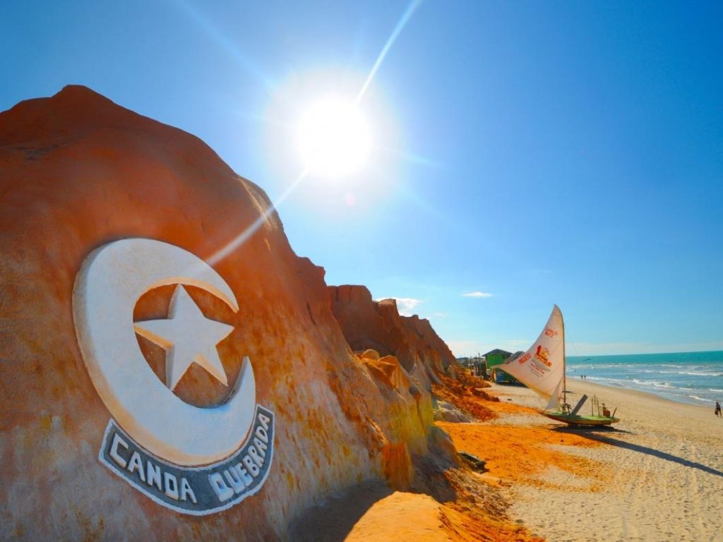 Canoa Quebrada, litoral Leste do Ceará. 