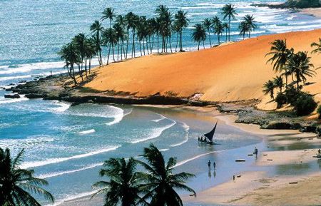 Lagoinha e seu cartão postal. Litoral Oeste do Ceará.