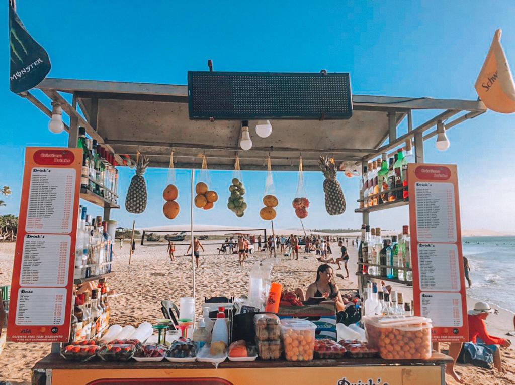 Barracas de Caipirinha em Jeri