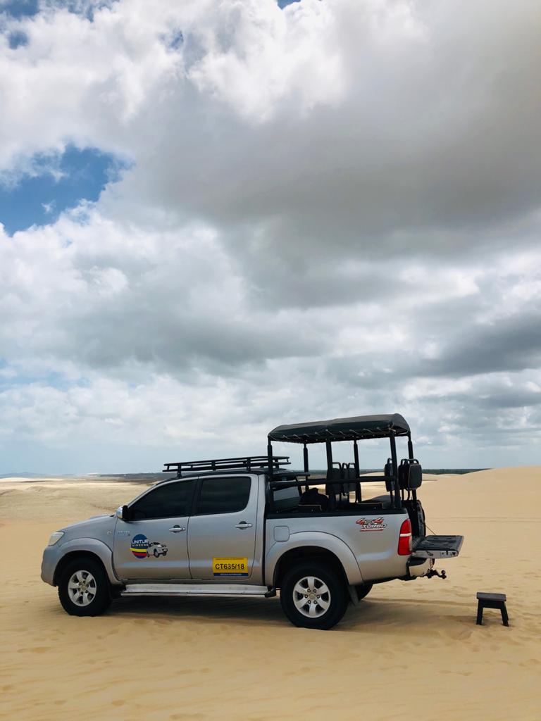 Passeio de 4x4 para o lado oeste de jericoacoara.