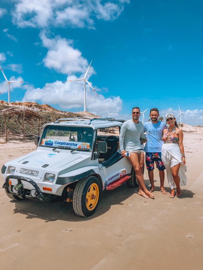 Passeio de buggy em icaraizinho de amontada. Conhecendo os Lençóis Caetanenses, Ceará.