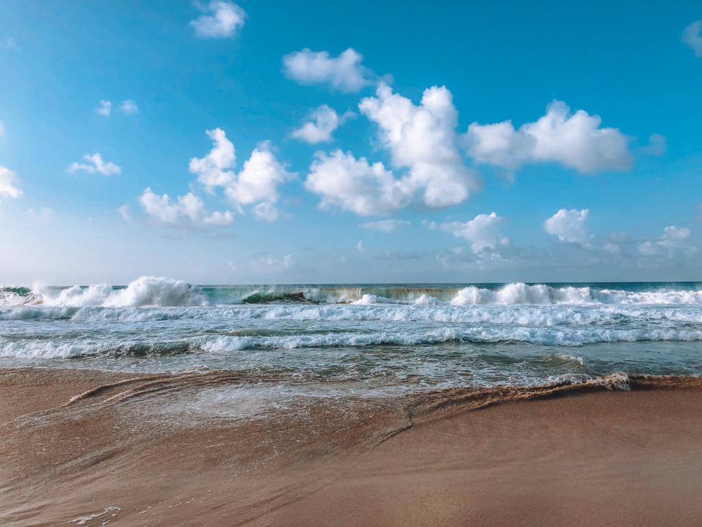 ondas grandes na praia do bode swell