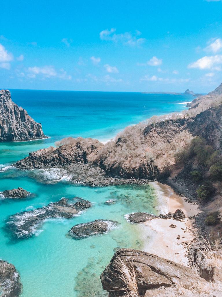 Baía dos Porcos em Fernando de Noronha