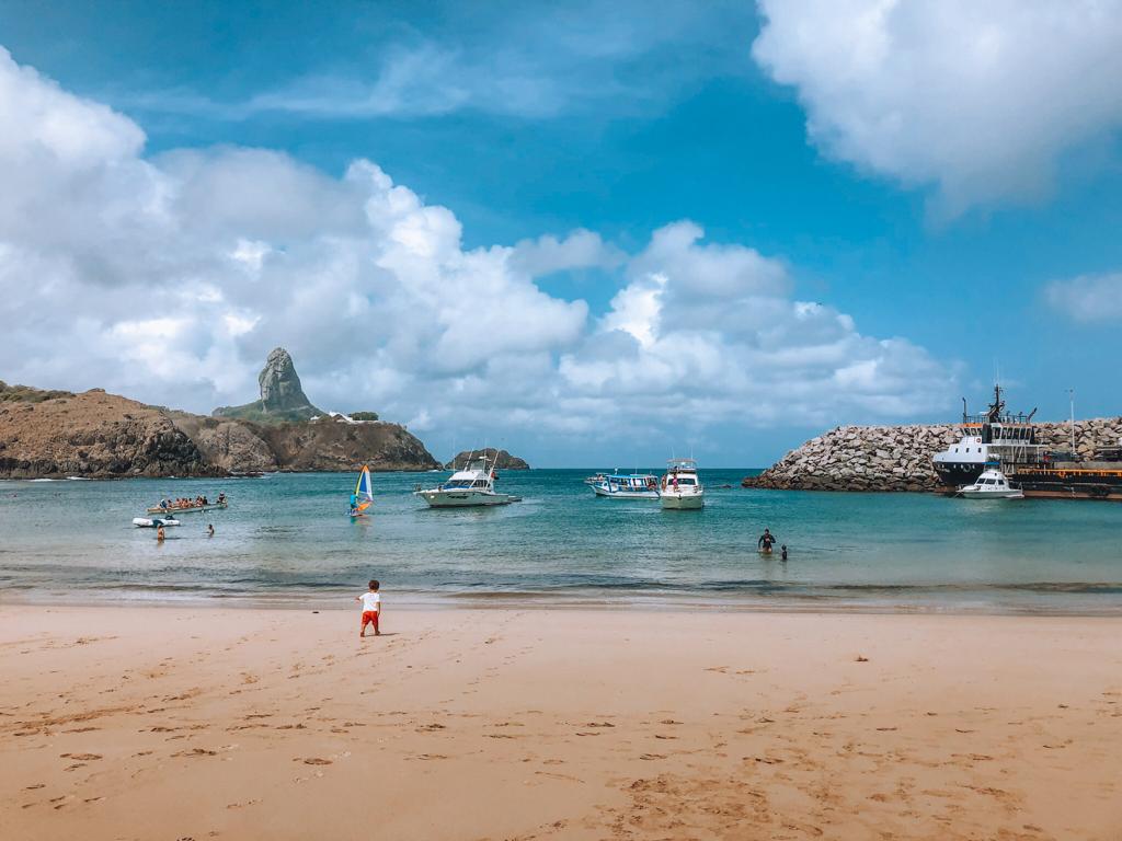 Praia do Porto Noronha.